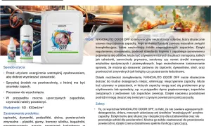 NANOAUTO ODOR OFF - skuteczna neutralizacja formaldehydu i innych zapachów w samochodzie i domu. Bezpieczny, naturalny skład.