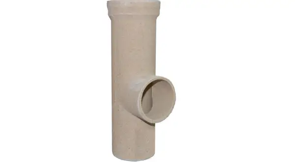 Ceramiczne wkłady kominowe do starego komina, w kształcie litery T, zapewniające szczelność i trwałość.